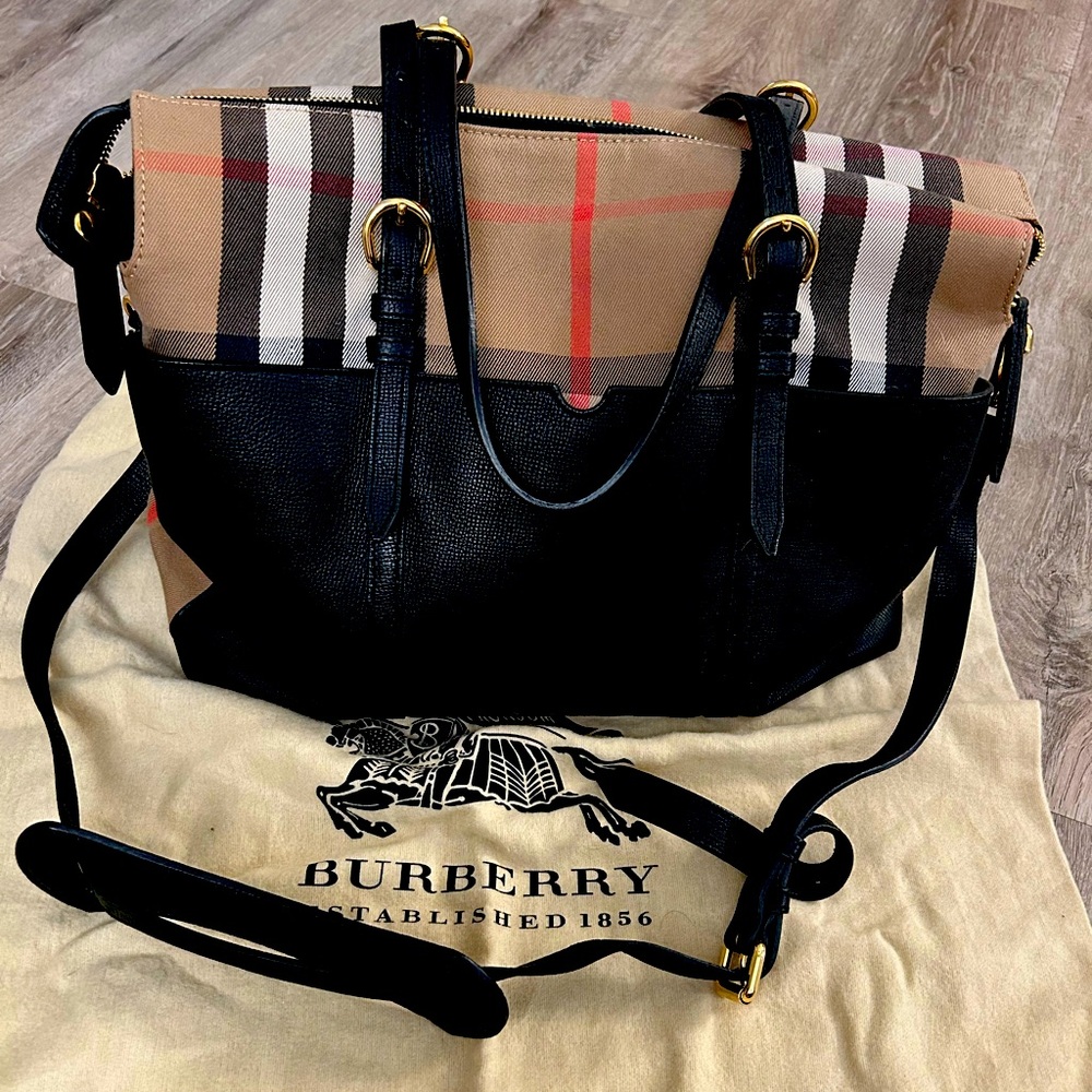 Burberry Mason Diaper Tote